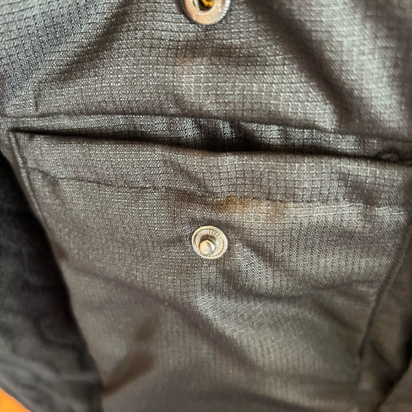 Calvin Klein winter Scuba black Jacket like New. Lined gray fleece. Extra warm - Picture 7 of 16